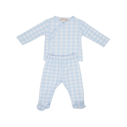 Cameron Cross-Front Set, 
Buckhead Blue Gingham