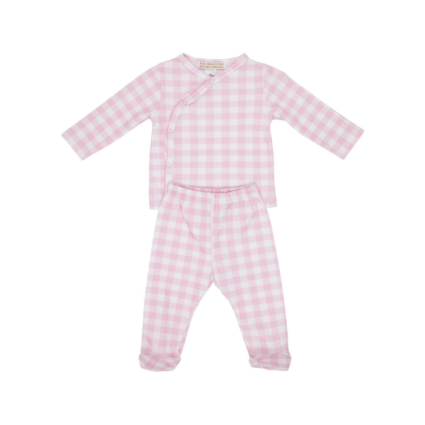 Cameron Cross-Front Set, 
Palm Beach Pink Gingham