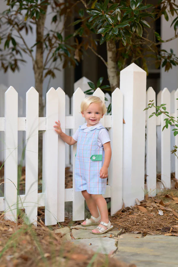 Peter Pan Collar Shirt & Onesie (Short Sleeve Pima) - Worth Avenue White