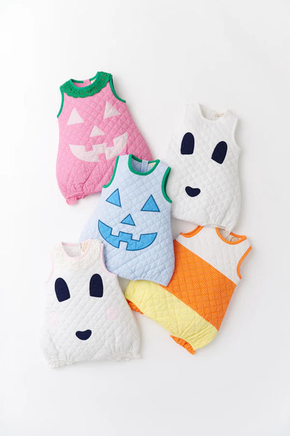 Happy Halloween Costume Pink Pumpkin, Hamptons Hot Pink Micro Dot/Palm Beach Pink