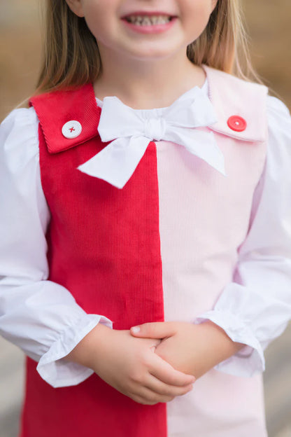 Beatrice Bow Blouse - Broadcloth, 
Worth Ave White