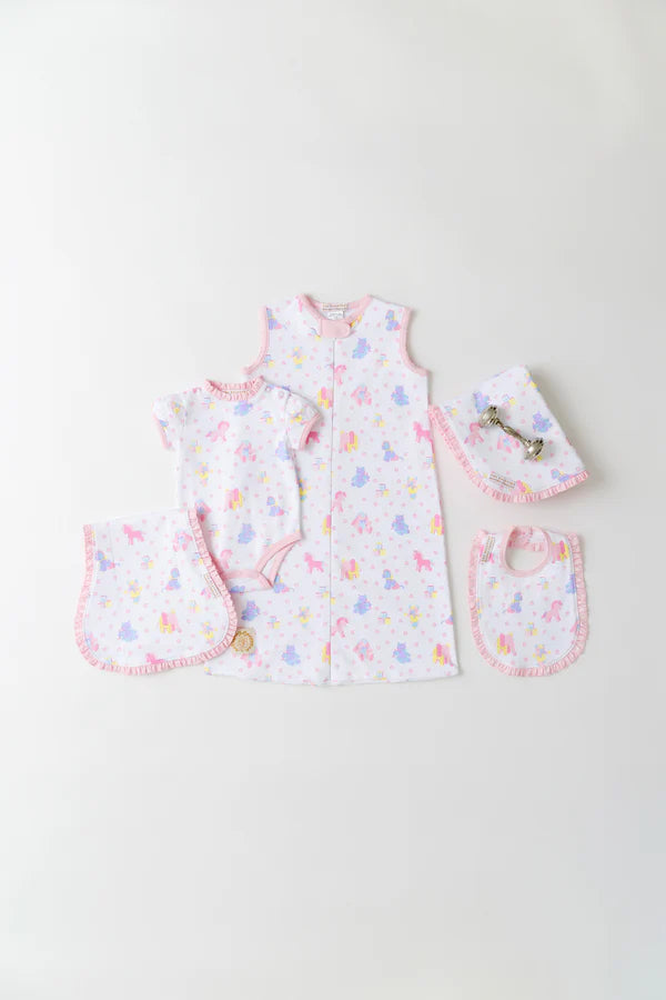 Wendy Onesie, 
Cuddle Up Cutie (Palm Beach Pink)/Palm Beach Pink