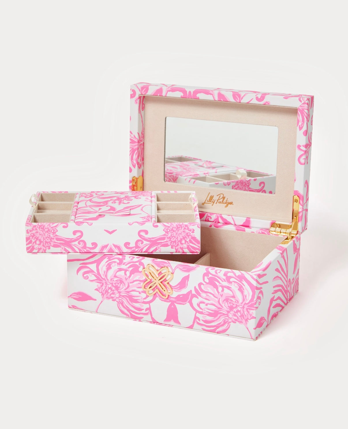 GWP JEWELRY BOX, ROUSSEAU PINK GLISTEN IN THE SUN