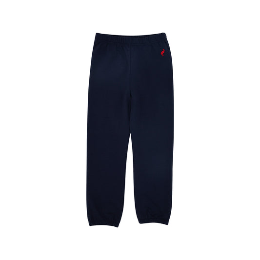 Gates Sweeney Sweatpant - Pima, 
Nantucket Navy/Richmond Red