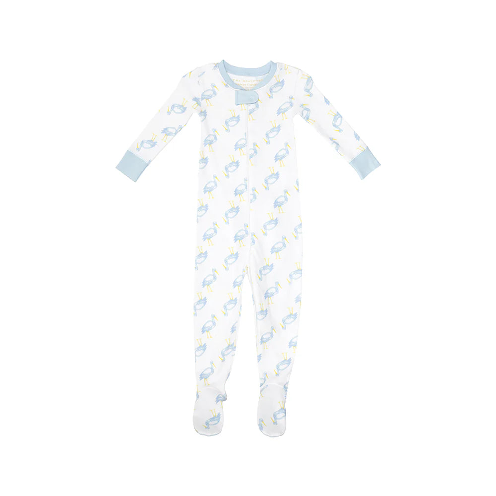 Knox's Night Night Footed, 
Sir Proper Stork/Buckhead Blue