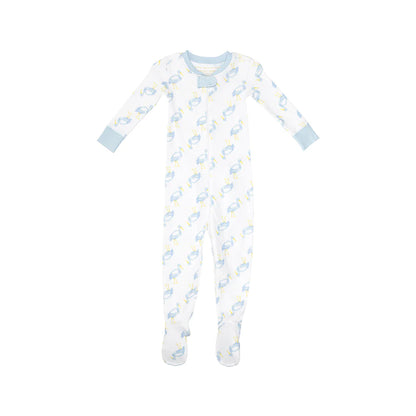 Knox's Night Night Footed, 
Sir Proper Stork/Buckhead Blue