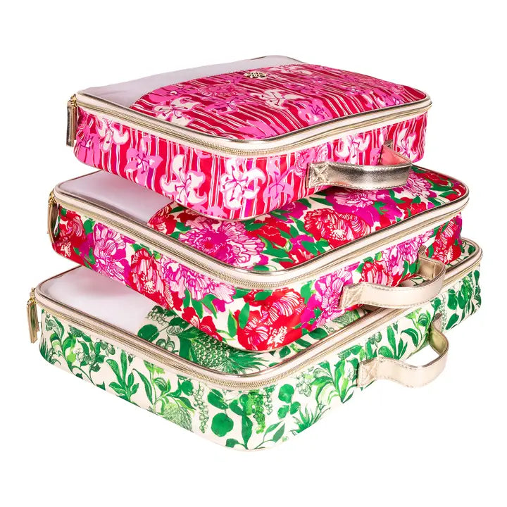 Packing Cube Set, Maggie's Bouquet