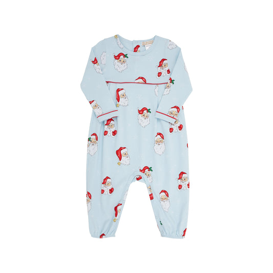 LS Bradford Romper, 
Dear Santa(BuckheadBlue)/Richmond Red