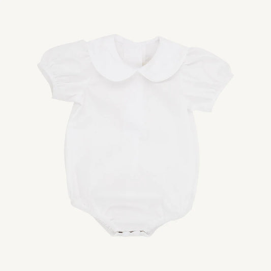 Maude's Peter Pan Collar Onesie (Short Sleeve Woven)