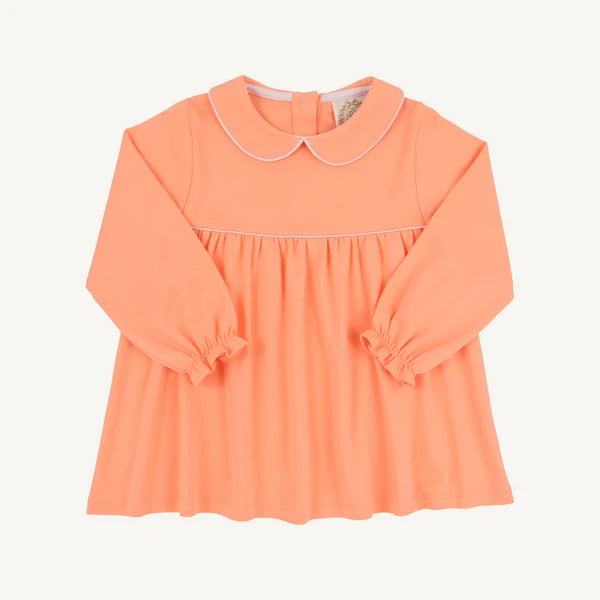 Maude's A Line Top, 
Seashore Sherbet/Palm Beach Pink