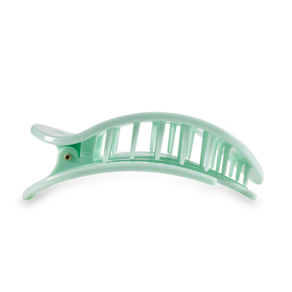 Teleties Flat Round Hair Clip - Mint To Be