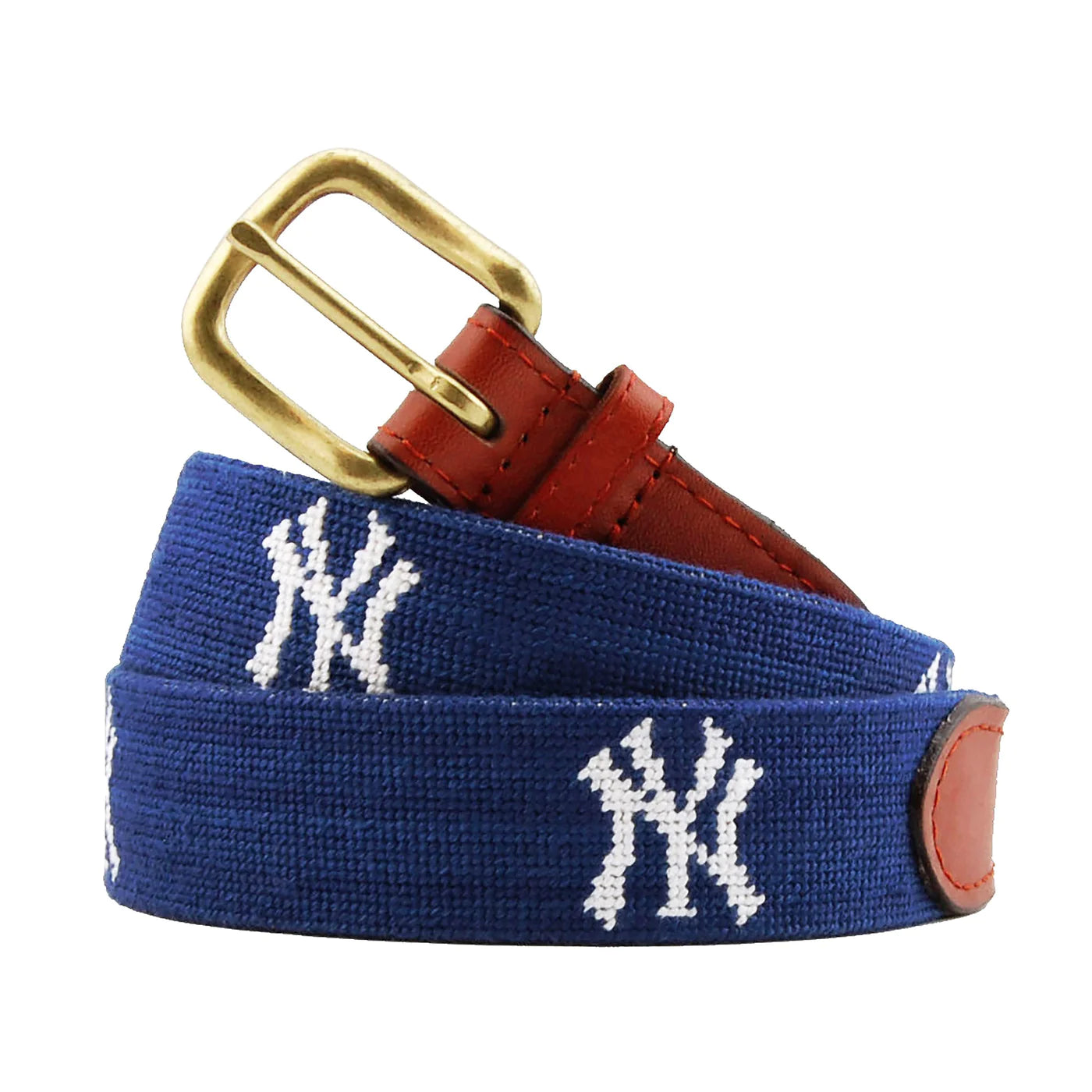 NEEDLEPOINT BELT, YANKEES