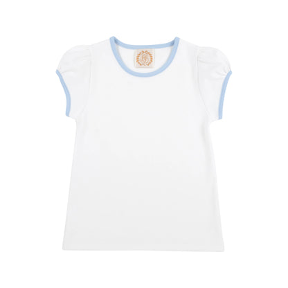 Penny's Play Shirt - Worth Avenue White with Beale Street Blue