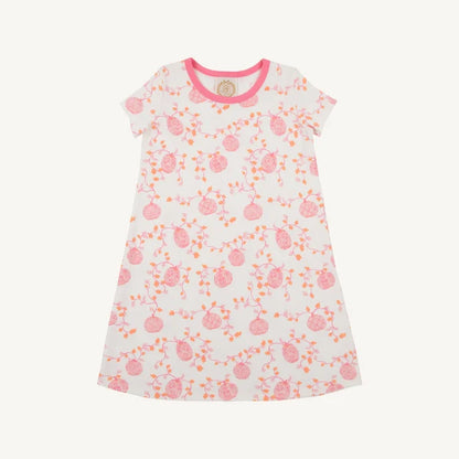 Polly Play Dress - Short Sleeve, 
Gourd-geous (Palmetto Pearl)/Romany Rose
