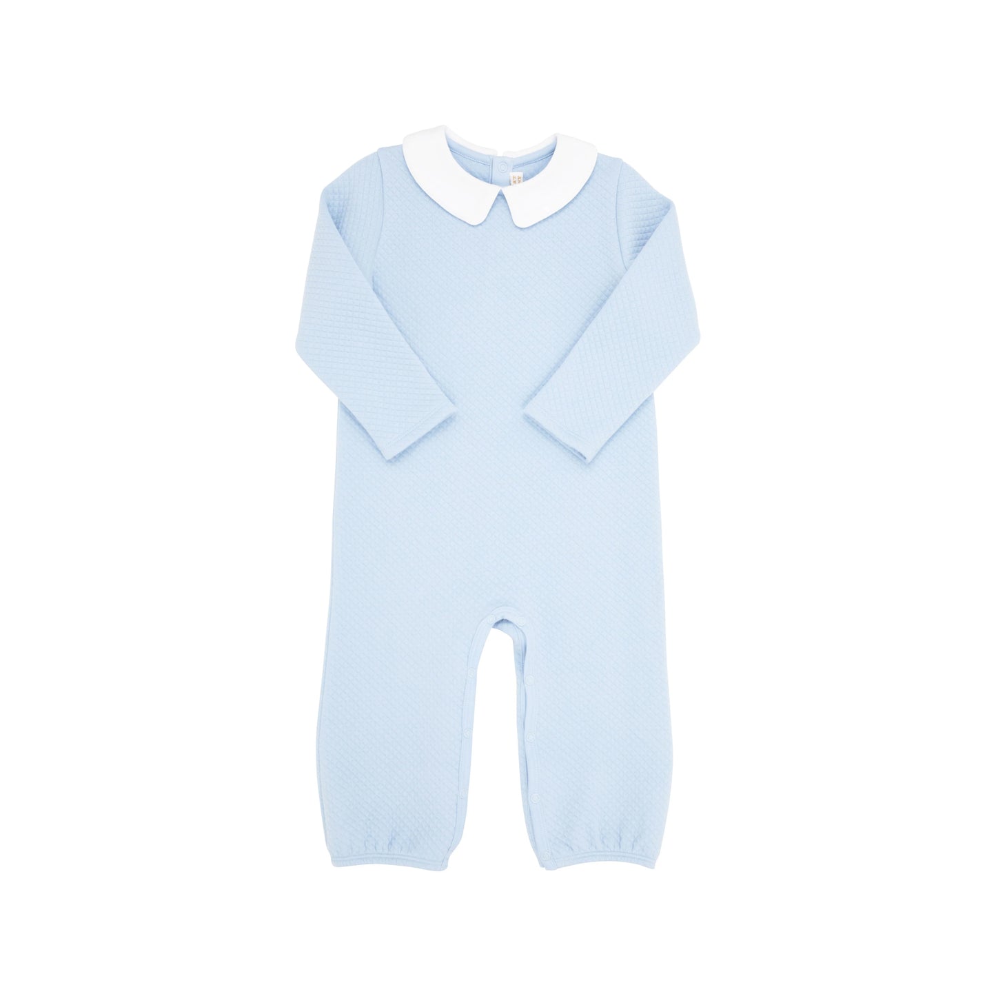 Potter's Playsuit, Quilted, Beale Street Blue/Worth Avenue White