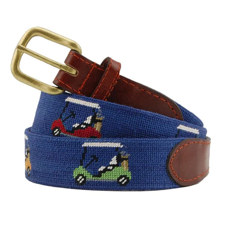 NEEDLEPOINT BELT, GOLF CARTS