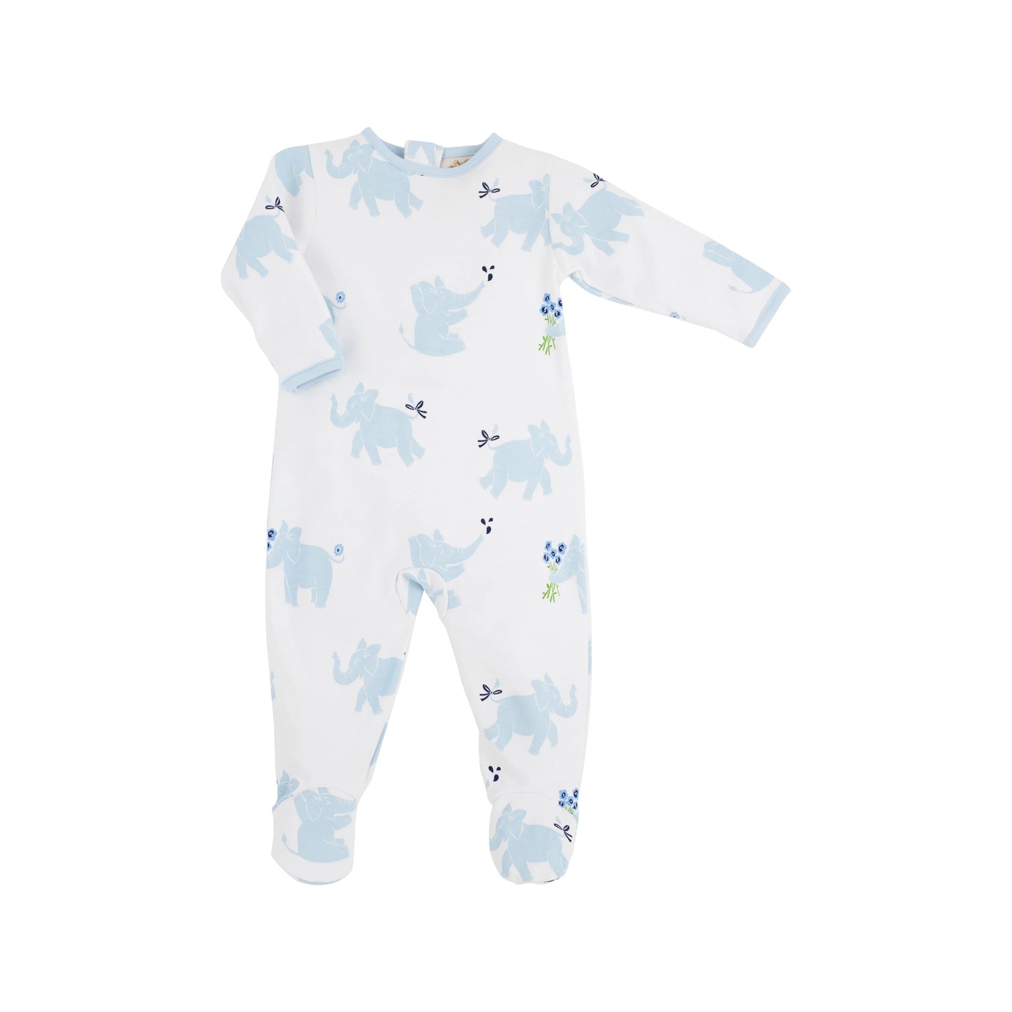 Rock Me Romper - Precious Peanuts Buckhead Blue (Boys)