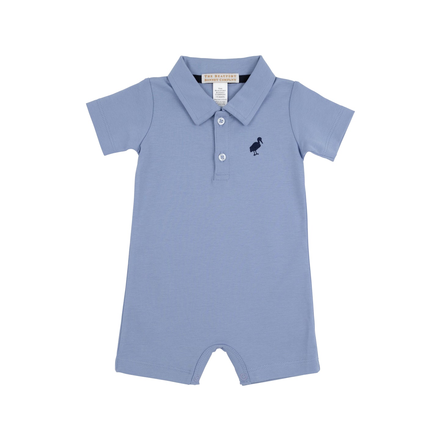 Sir Proper's Romper, Park City Periwinkle/Nantucket Navy