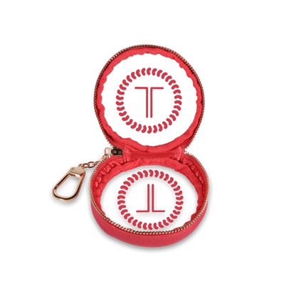 TELETOTE Keychain - Red Holiday Glitter