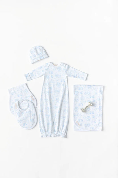 Baby Buggy Blanket, 
Sir Propers Sweet Arrival (Beale Street Blue)