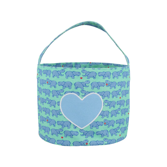 Buckets of Love - Hugga Hippo Beale Street Blue