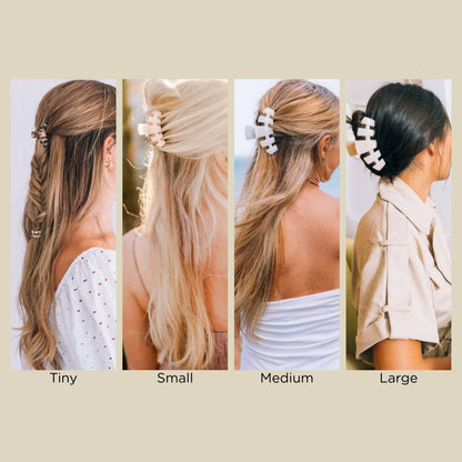 Classic Hair Clip | Small | Blonde Tortoise