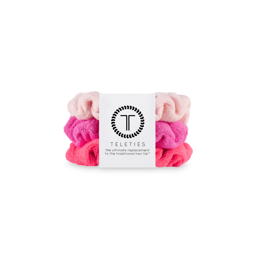 Teleties Terry Cloth Scrunchie - Aruba