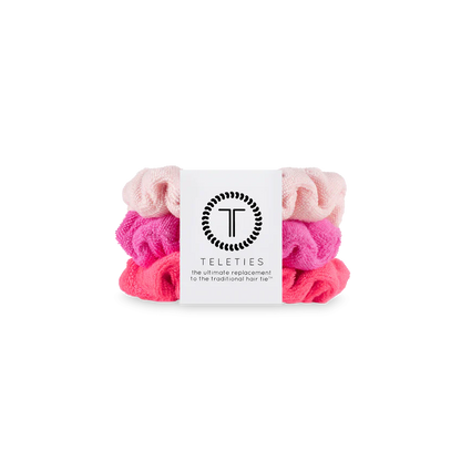 Teleties Terry Cloth Scrunchie - Aruba