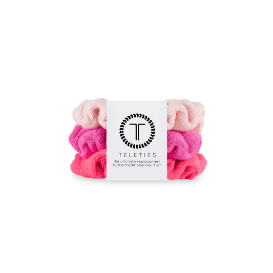 Teleties Terry Cloth Scrunchie - Aruba