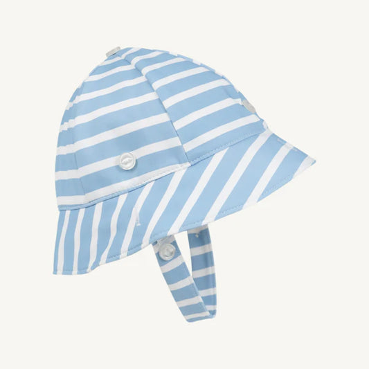 Beaufort Bucket Hat- Swim- UPF, 
Sarasota Sky Stripe