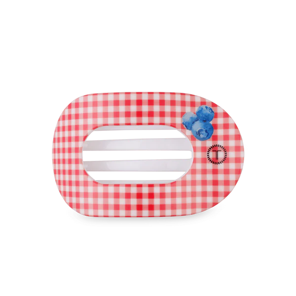 Teleties Flat Round Hair Clip - Blueberry Farms