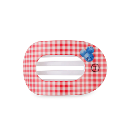 Teleties Flat Round Hair Clip - Blueberry Farms