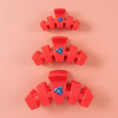 Teleties Classic Hair Clip - Blueberry Farms
