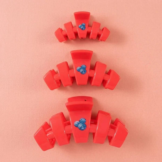 Teleties Classic Hair Clip - Blueberry Farms