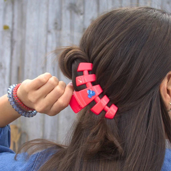 Teleties Classic Hair Clip - Blueberry Farms