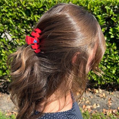 Teleties Classic Hair Clip - Blueberry Farms