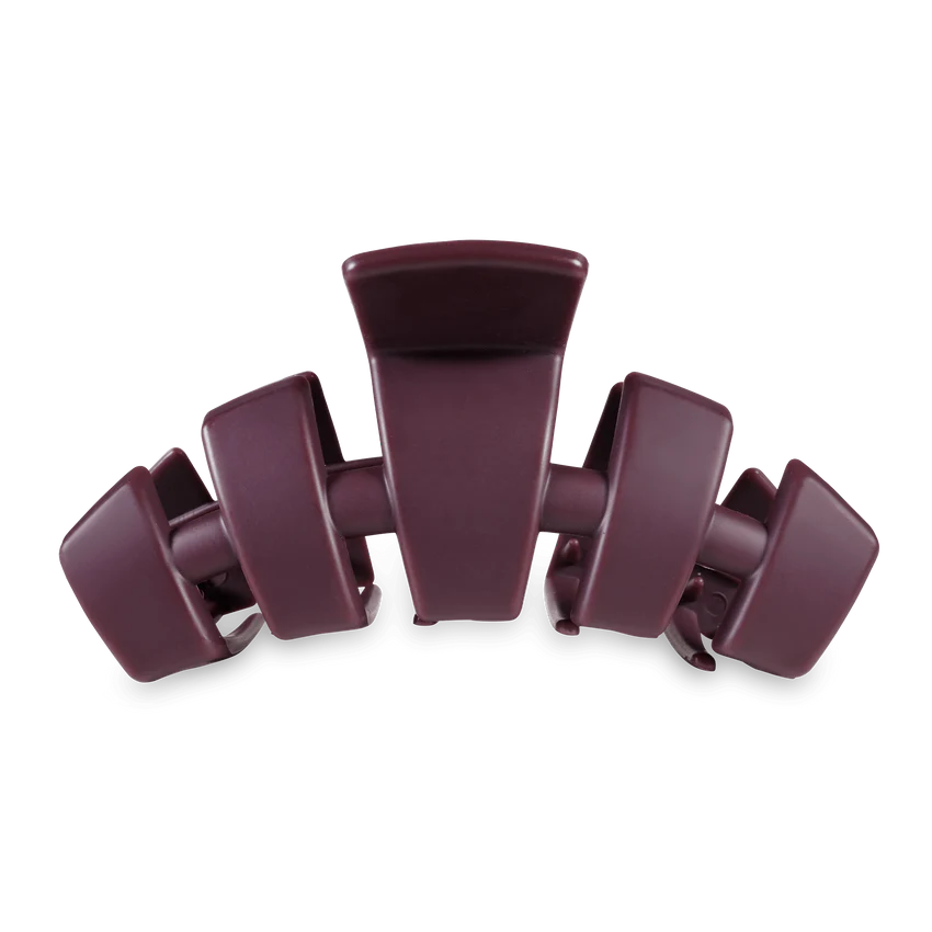 Teleties Classic Hair Clip - Burgundy Bliss