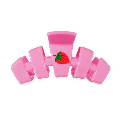 Teleties Classic Hair Clip - Handpicked Strawberry