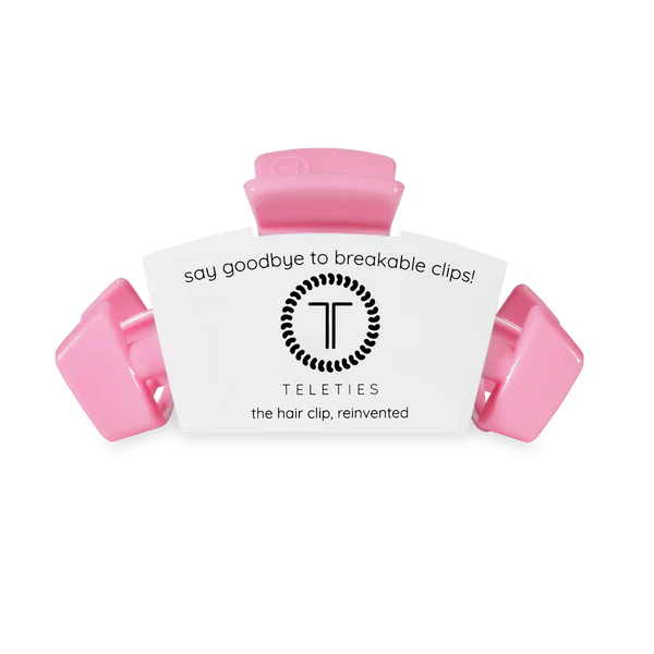 Teleties Classic Hair Clip - Handpicked Strawberry