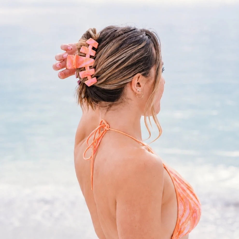 Teleties Classic Hair Clip - Just Keep Swimming