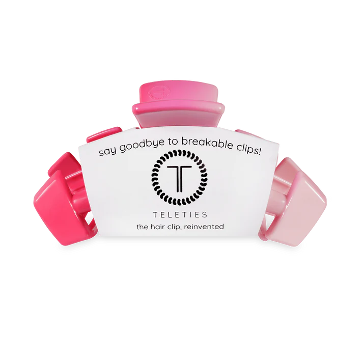 Teleties Classic Hair Clip - Kiss & Tell