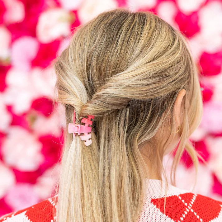 Teleties Classic Hair Clip - Kiss & Tell