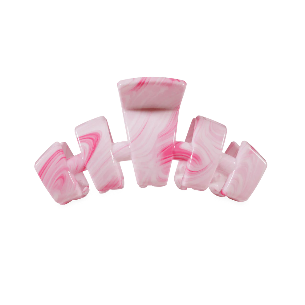 Teleties Classic Hair Clip - Pinch Me! Pink