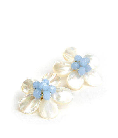 Libby Earrings - WS: Post / Mother of Pearl