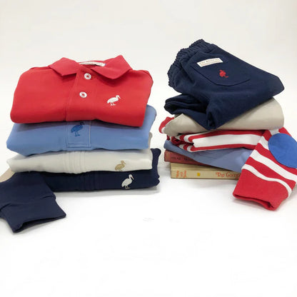 Sheffield Pants - Twill, 
Nantucket Navy/Richmond Red