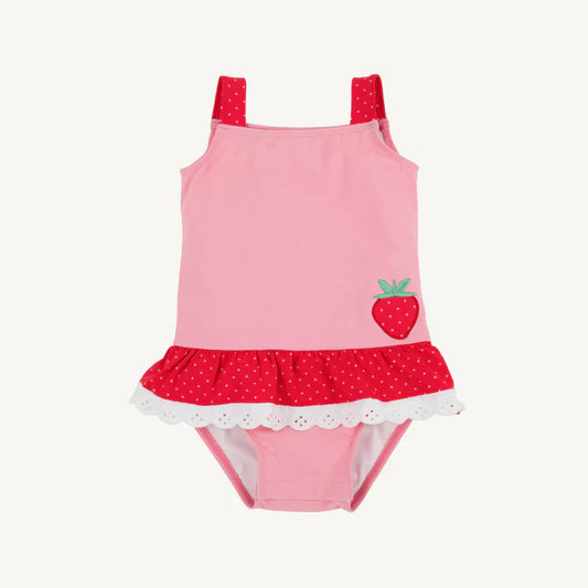 Grace Bay Bathing Suit, 
Hamptons Hot Pink/Richmond Red/Strawberry
