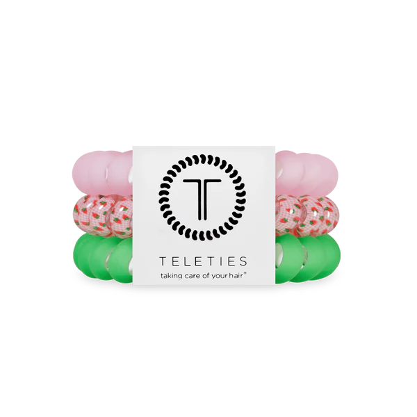 Teleties Hair Ties - Handpicked Strawberry