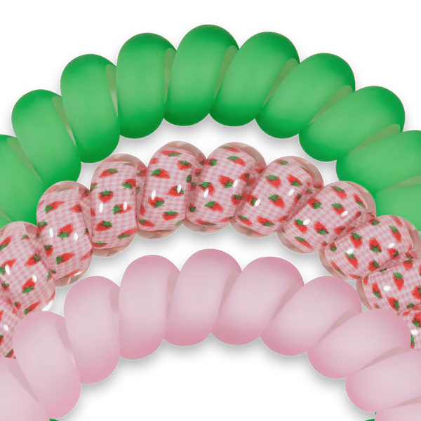 Teleties Hair Ties - Handpicked Strawberry