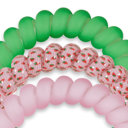 Teleties Hair Ties - Handpicked Strawberry