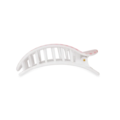 Teleties Flat Round Hair Clip - Handpicked Strawberry